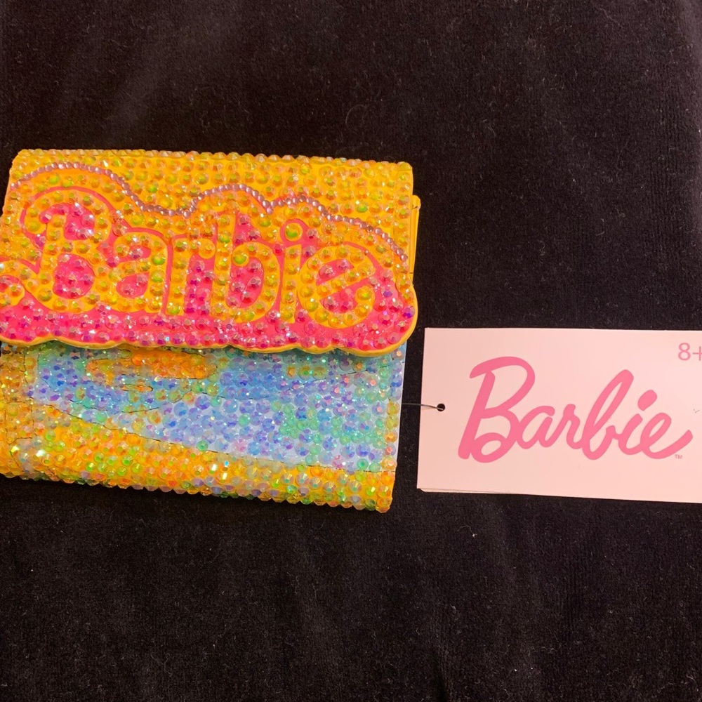 New Barbie malibu wallet loungefly rhinestone custom